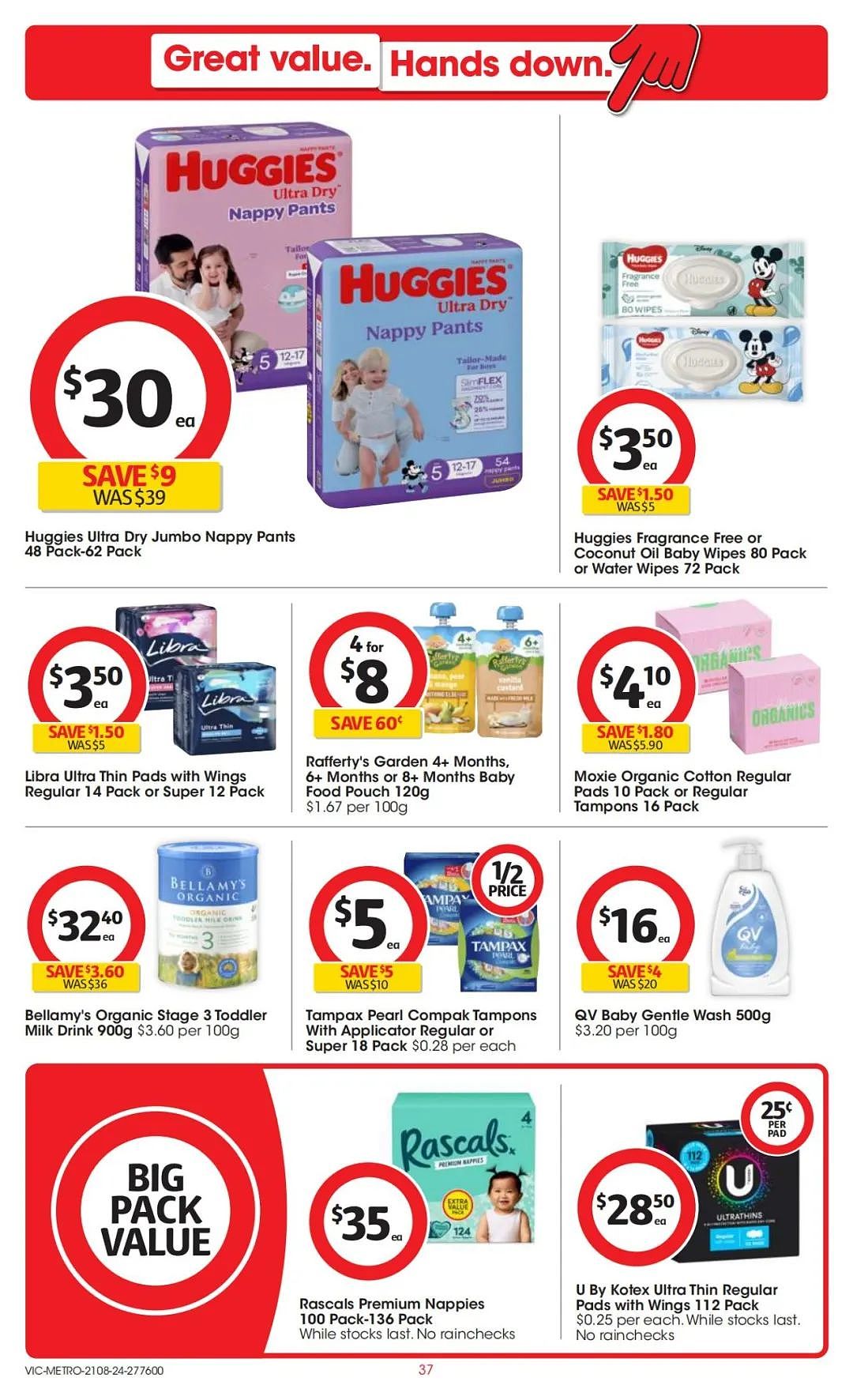 Coles 8月21日-8月27日打折，冷冻虾仁半价（组图） - 37