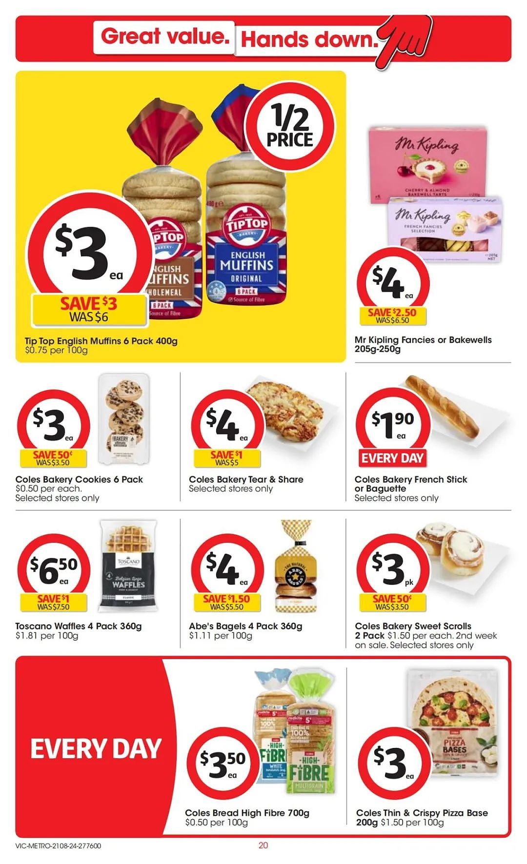 Coles 8月21日-8月27日打折，冷冻虾仁半价（组图） - 20