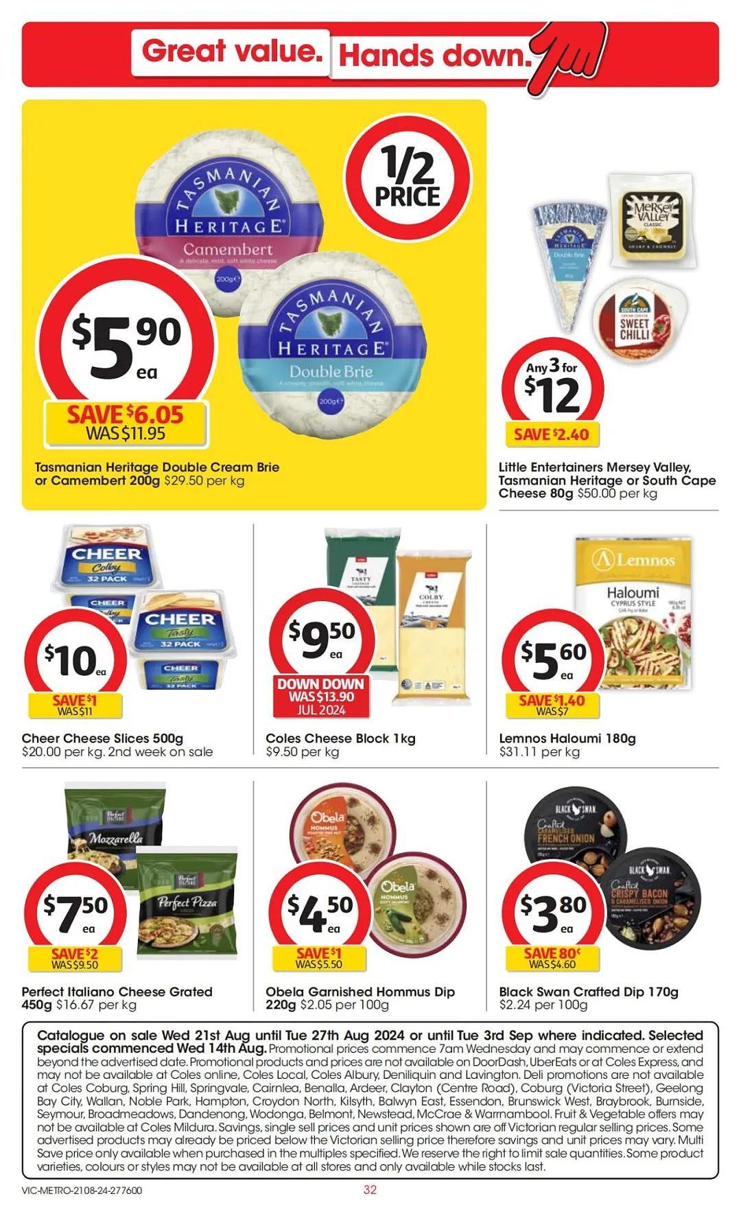 Coles 8月21日-8月27日打折，冷冻虾仁半价（组图） - 32