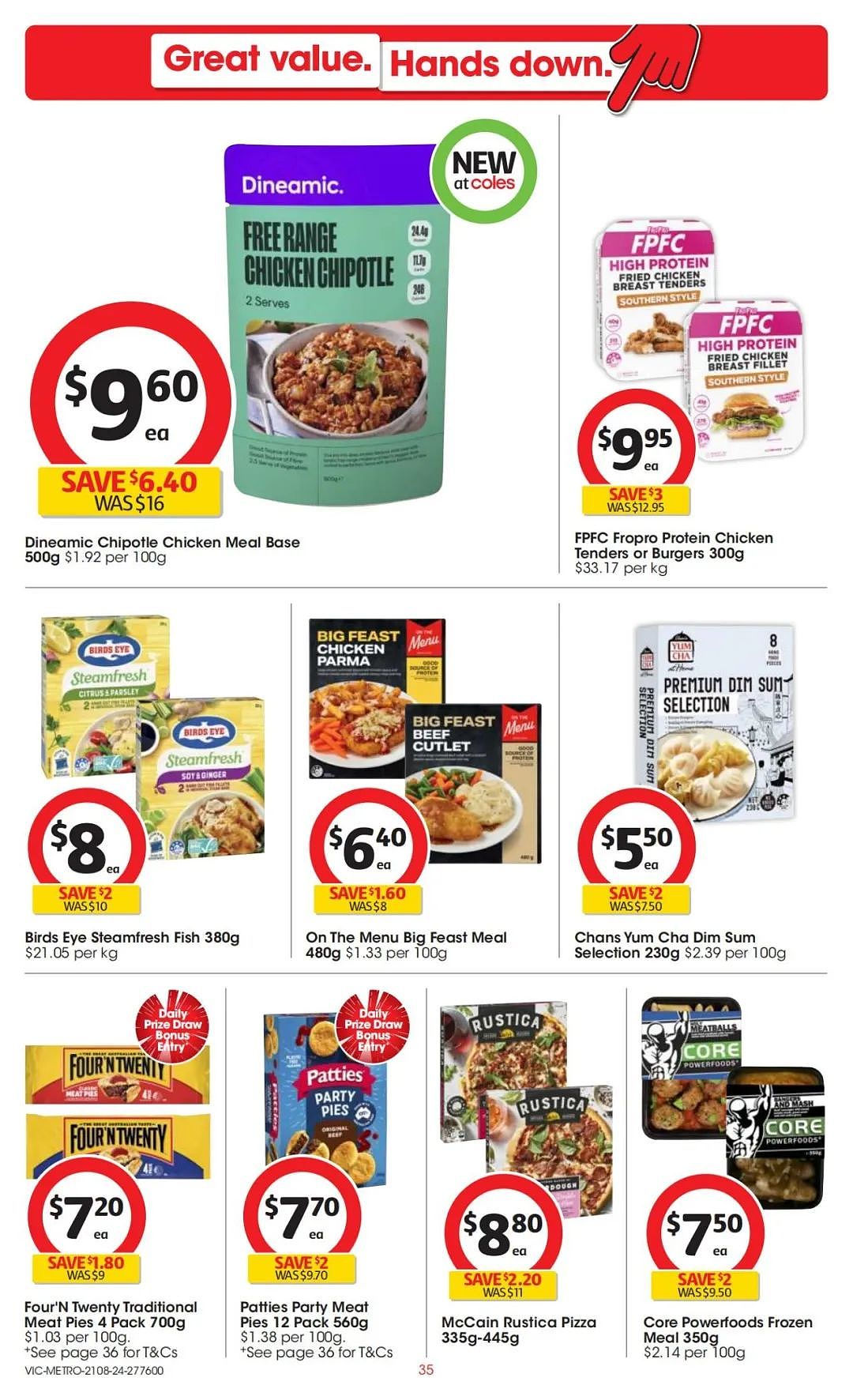 Coles 8月21日-8月27日打折，冷冻虾仁半价（组图） - 35