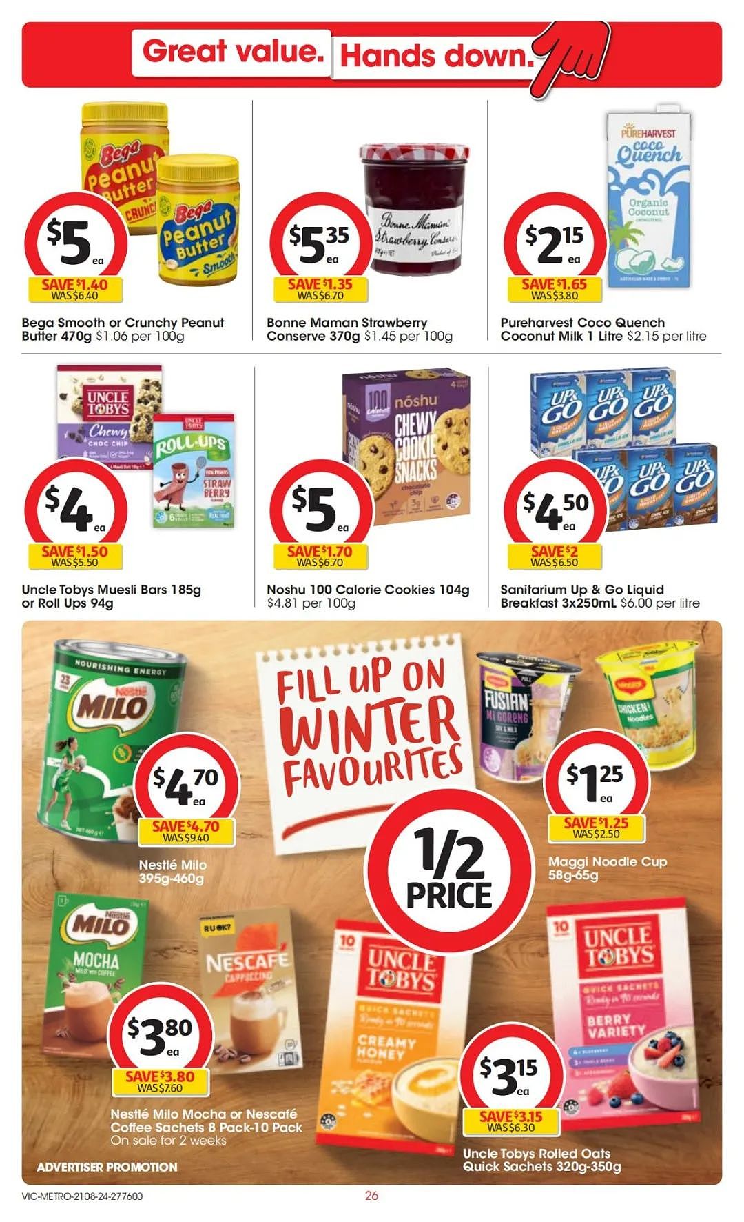 Coles 8月21日-8月27日打折，冷冻虾仁半价（组图） - 26