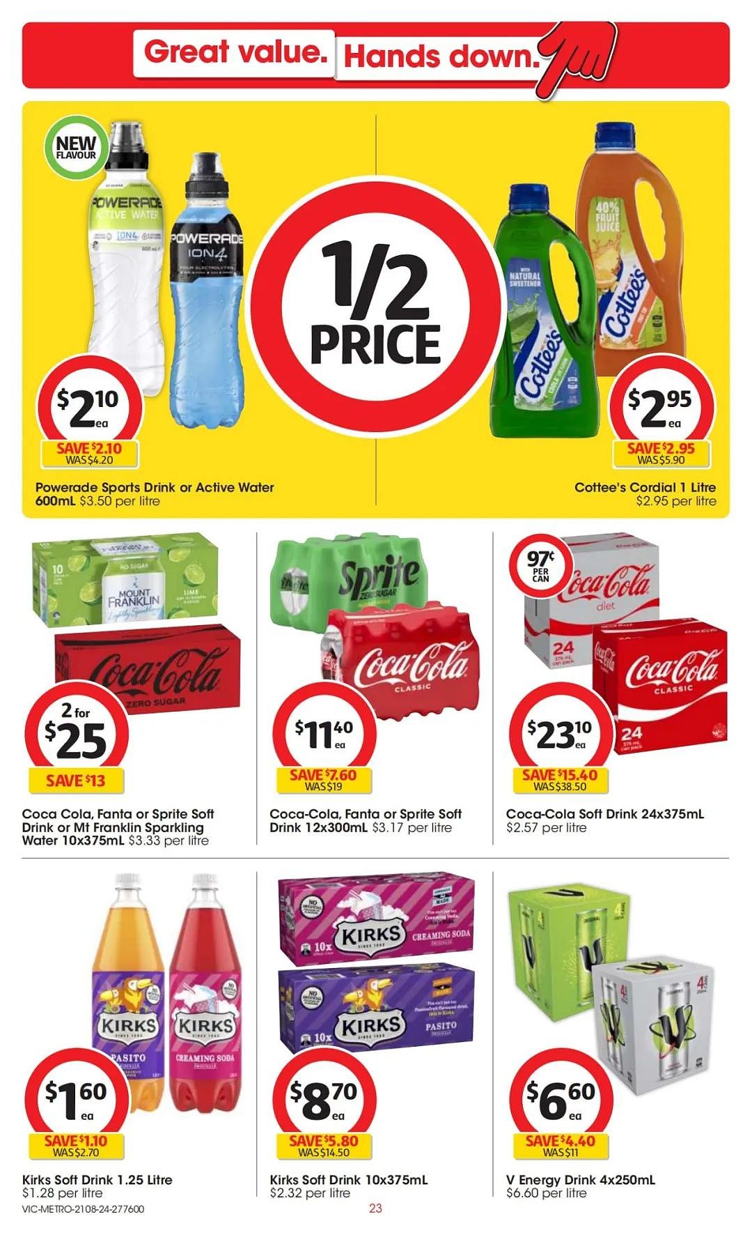 Coles 8月21日-8月27日打折，冷冻虾仁半价（组图） - 23