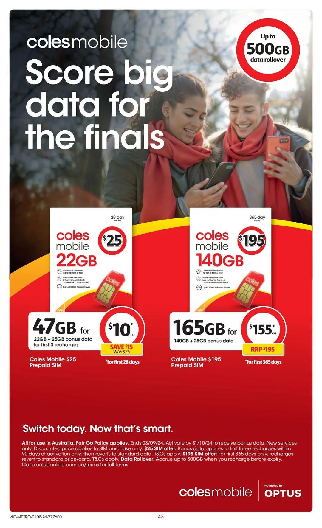 Coles 8月21日-8月27日打折，冷冻虾仁半价（组图） - 43