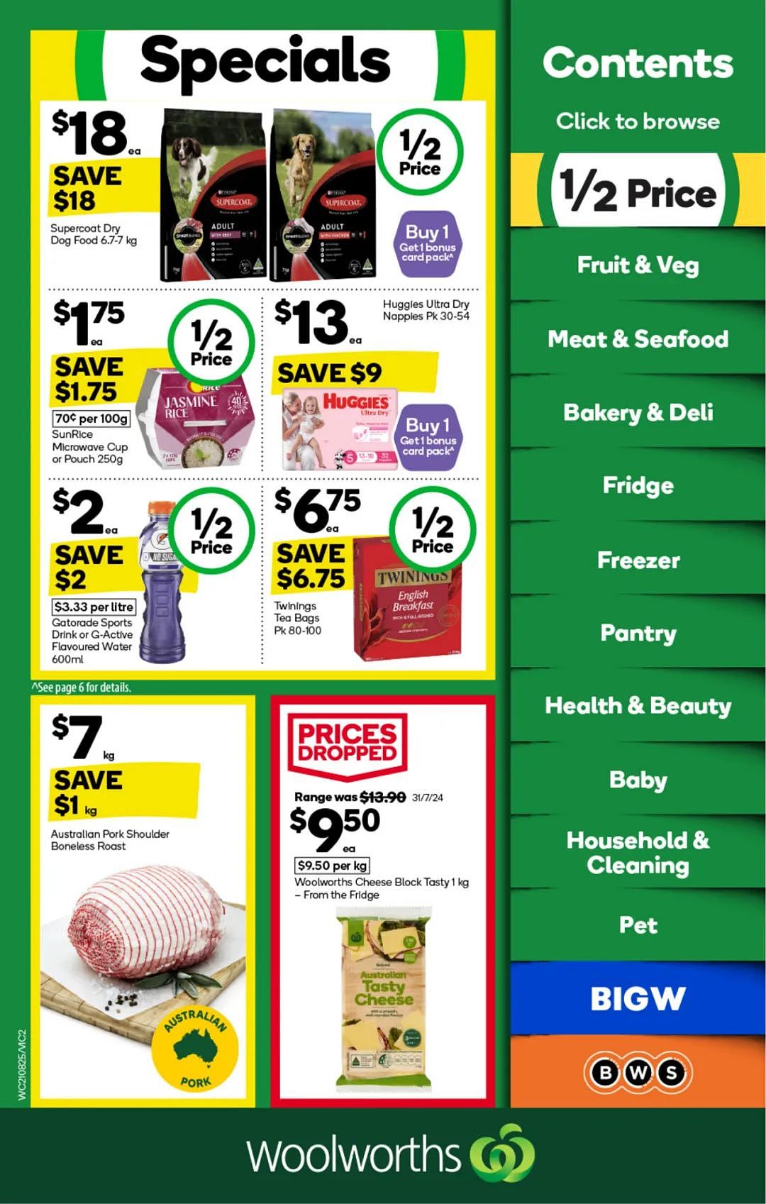 Woolworths 8月21日-8月27日打折，庆中秋，多款亚洲美食半价（组图） - 2