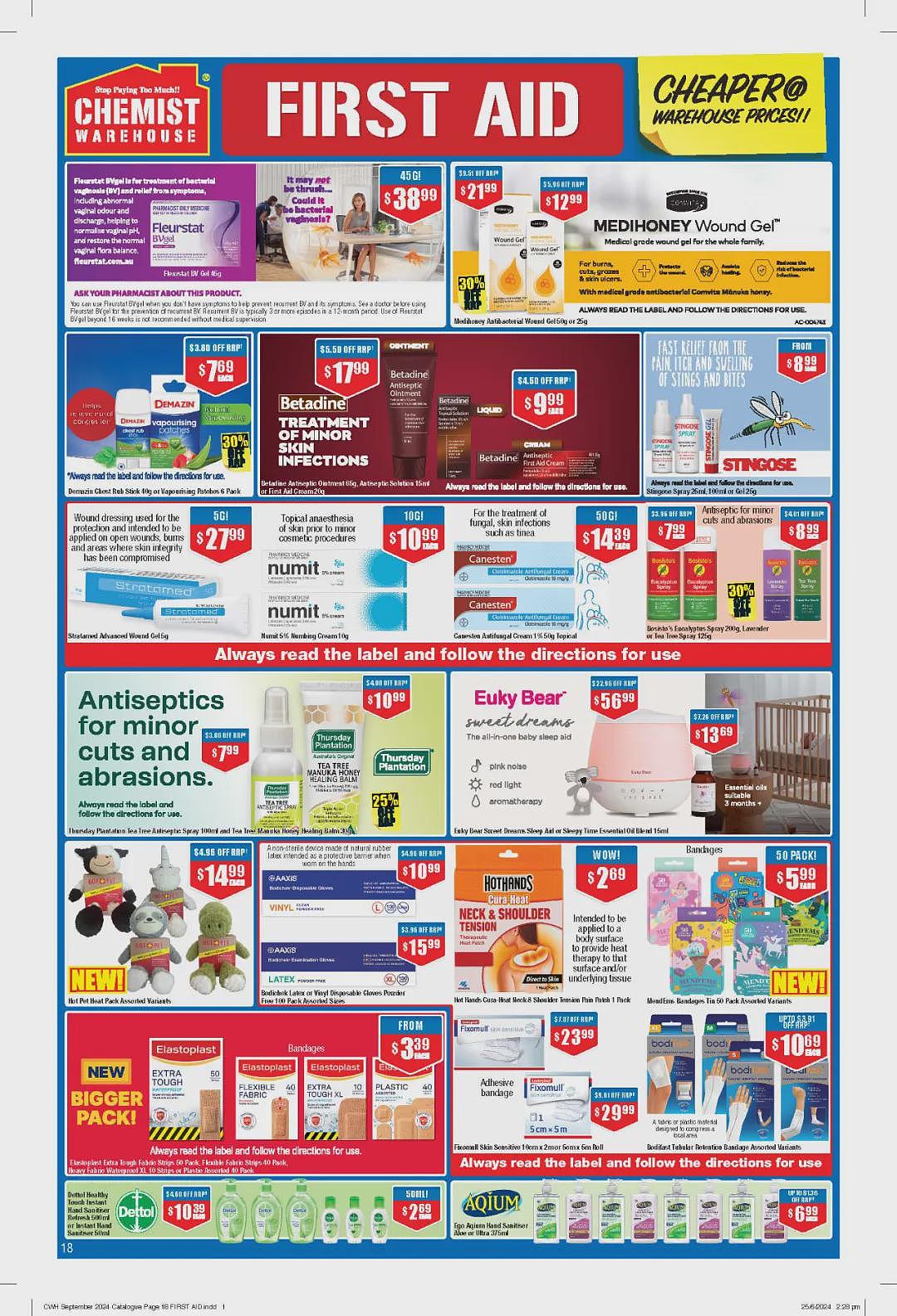 又送母婴产品大礼包了！【Chemist Warehouse】药店 8月22日至9月4日 优惠目录（组图） - 20