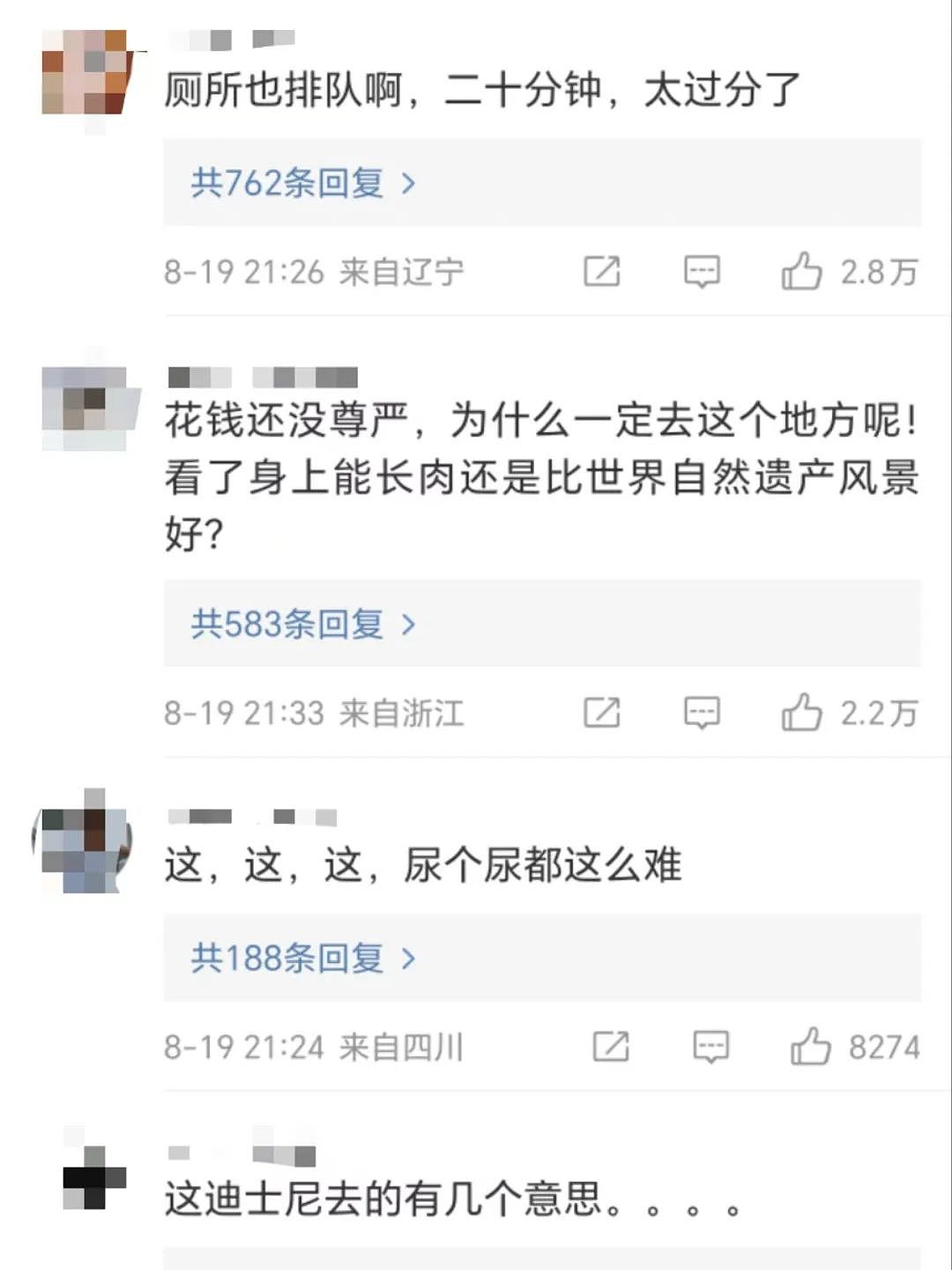 上海迪士尼一女子排队无效崩溃大哭，只因上厕所超时？已在太阳底下排了4小时...（视频/组图） - 9