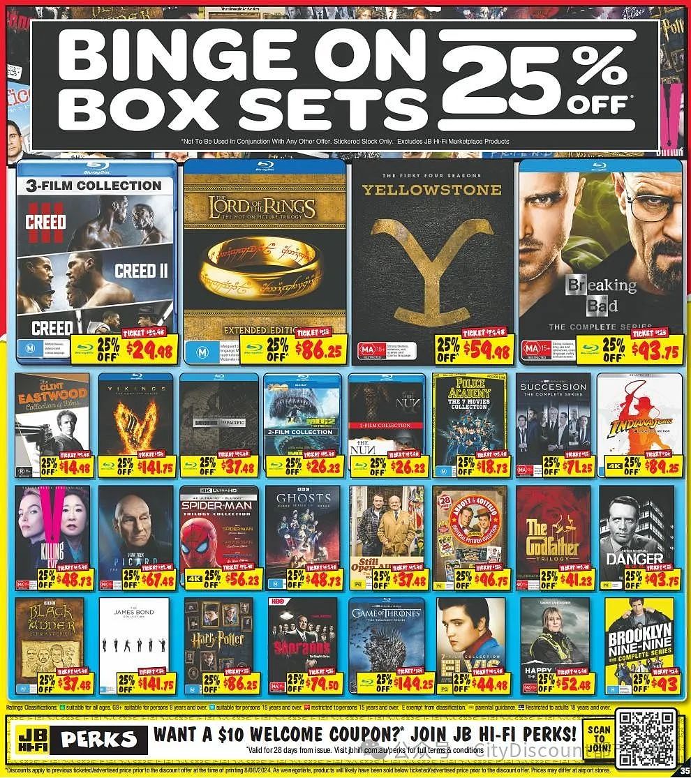 【JB Hi-Fi】8月22日至9月1日父亲节优惠目录（组图） - 35