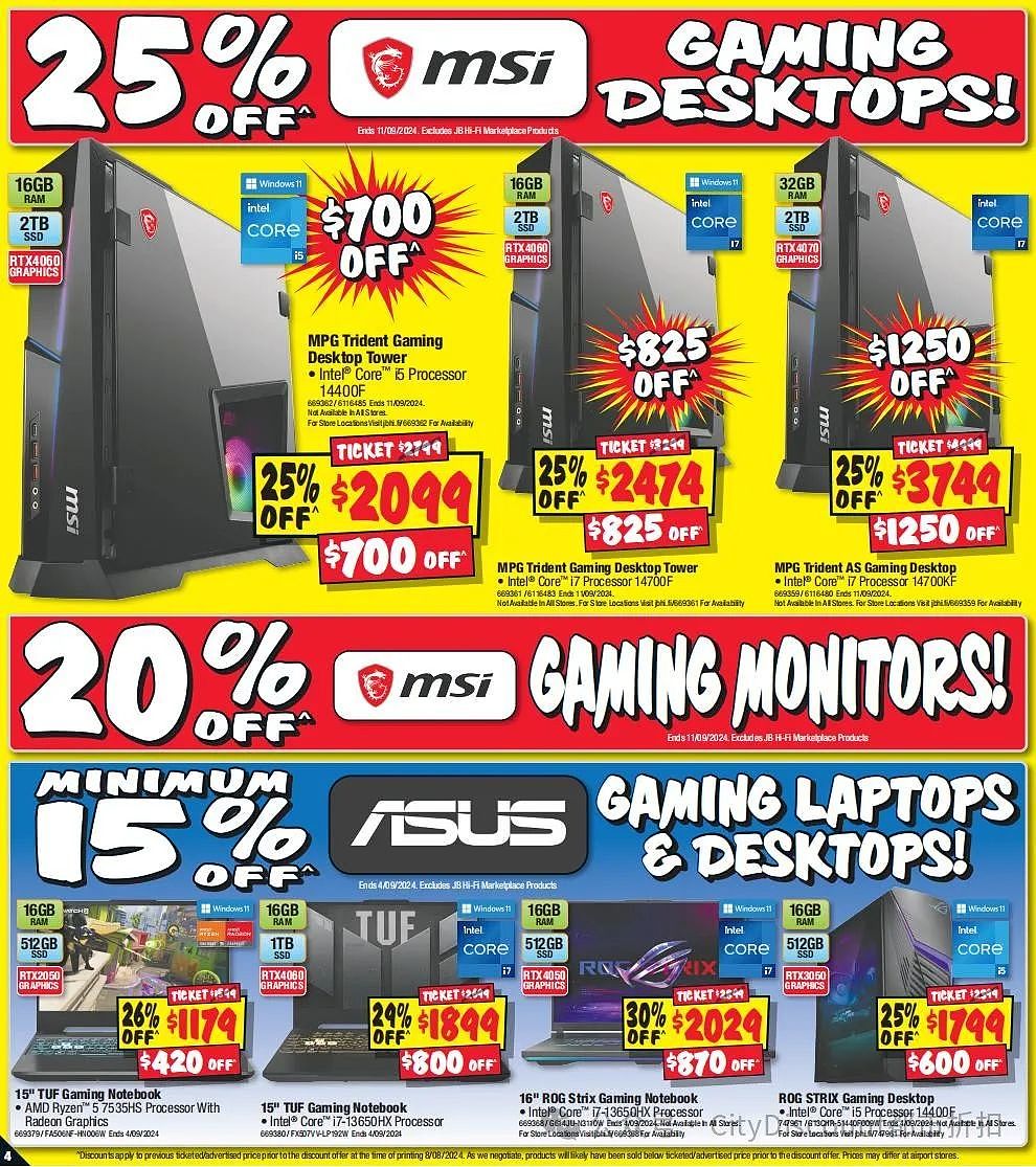 【JB Hi-Fi】8月22日至9月1日父亲节优惠目录（组图） - 4