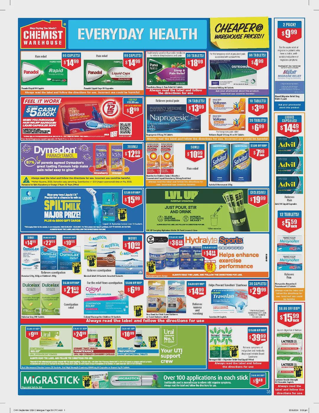 又送母婴产品大礼包了！【Chemist Warehouse】药店 8月22日至9月4日 优惠目录（组图） - 37