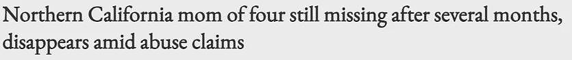 悬赏$3万！4娃华裔妈失踪超3月，曾遭老外丈夫虐待！案件疑点重重...（组图） - 1