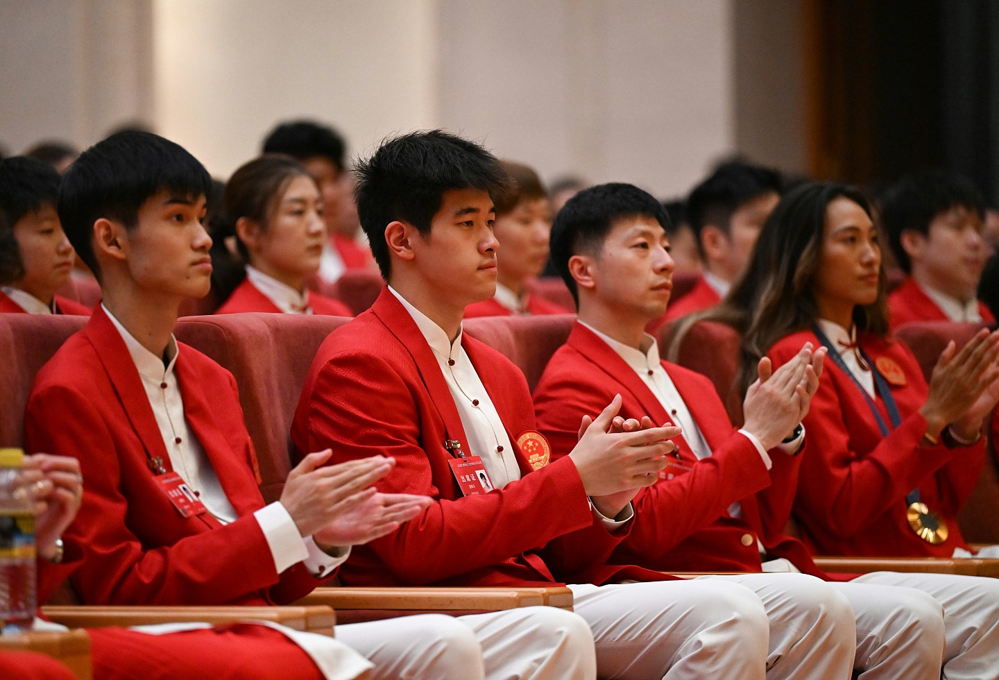 盛赞全红婵陈芋汐有默契，习近平还对潘展乐马龙郑钦文说了什么？（组图） - 9