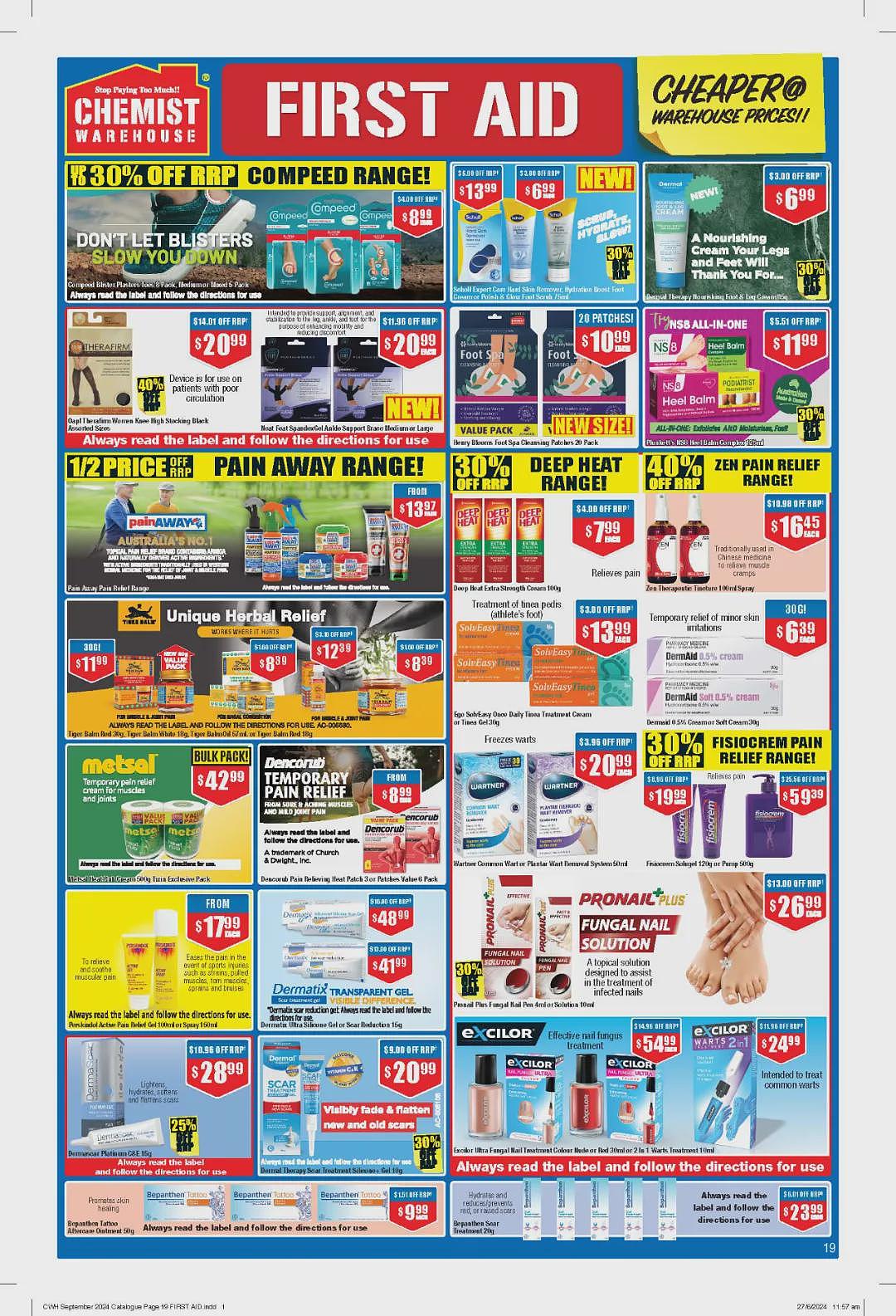 又送母婴产品大礼包了！【Chemist Warehouse】药店 8月22日至9月4日 优惠目录（组图） - 21