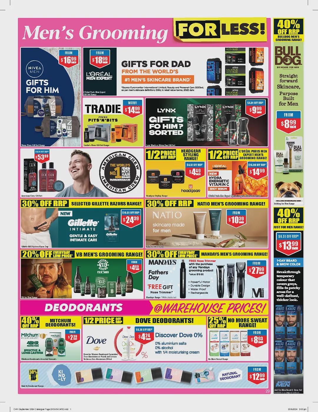 又送母婴产品大礼包了！【Chemist Warehouse】药店 8月22日至9月4日 优惠目录（组图） - 31