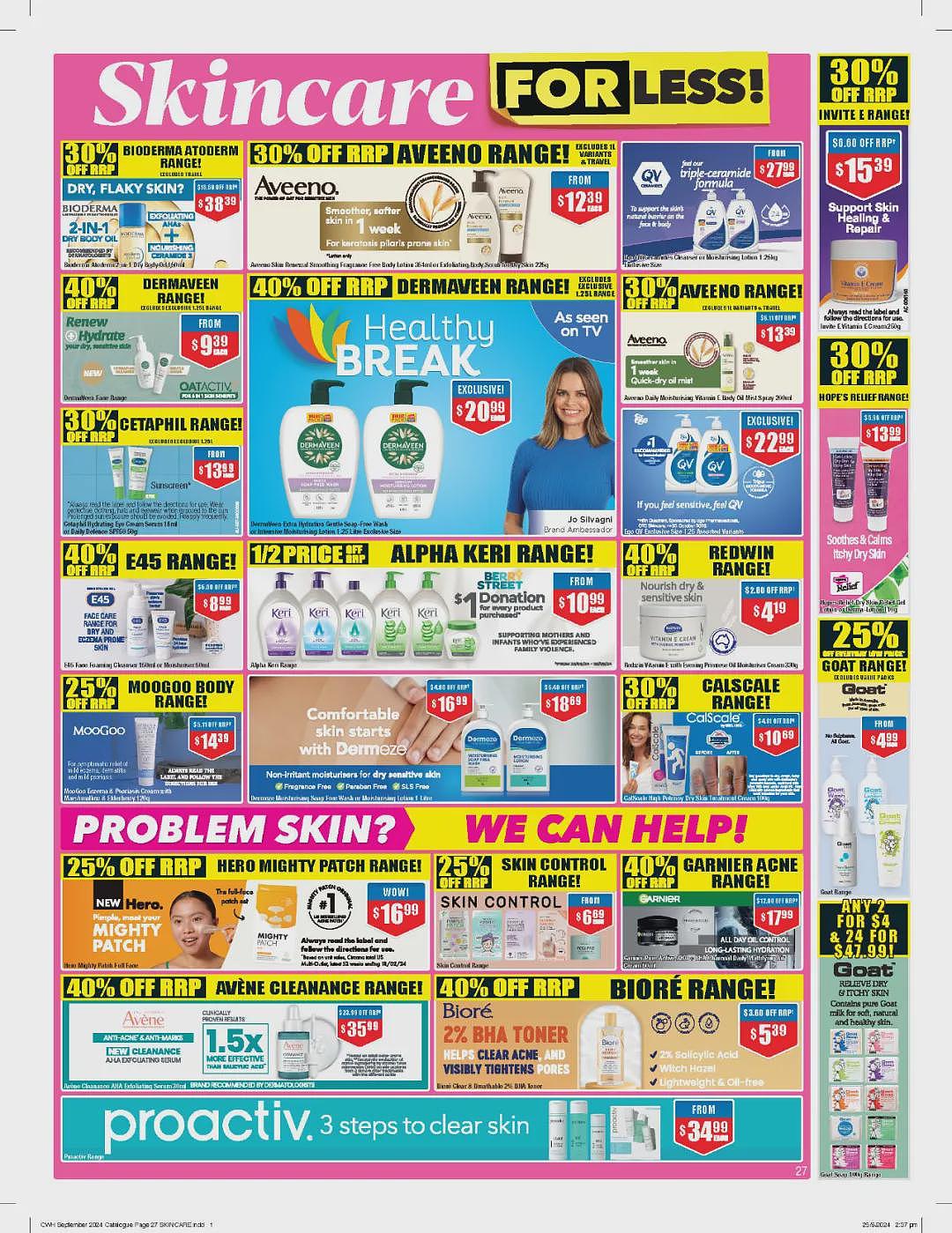 又送母婴产品大礼包了！【Chemist Warehouse】药店 8月22日至9月4日 优惠目录（组图） - 29