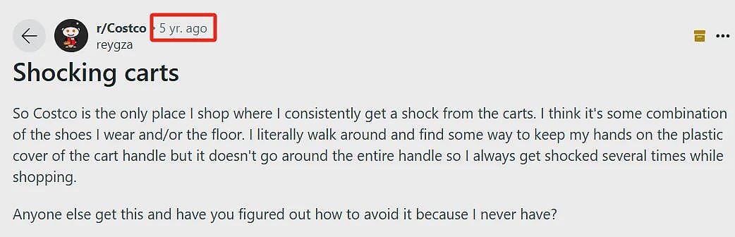 电麻了！华人吐槽北美多家Costco购物时电击不断，解决办法竟是牵狗链…（组图） - 3