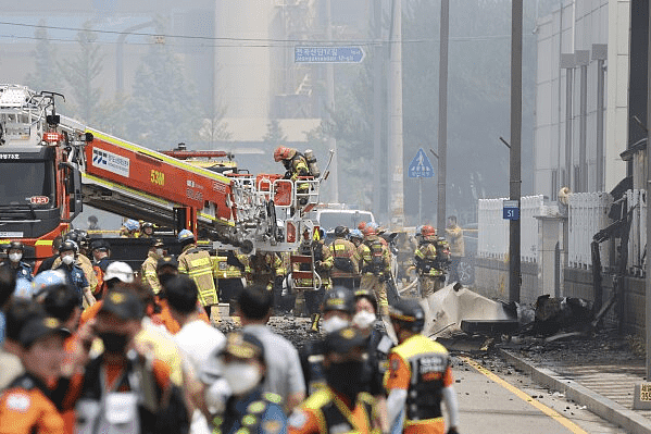 致17中国工人死亡！南韩电池厂大火调查，厂方涉欺瞒安检不良產品起火（组图） - 5