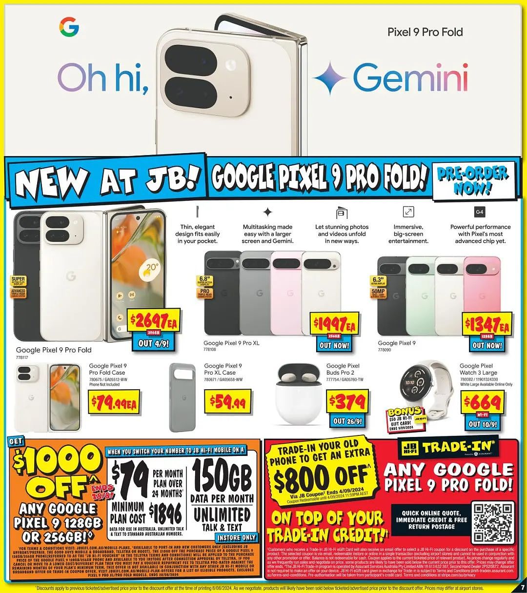 JB Hi-Fi 折扣 | SONY无线蓝牙耳机$379，sunbeam咖啡机$179（组图） - 7