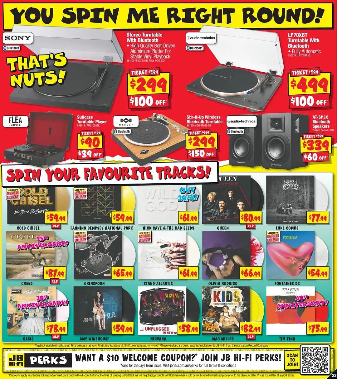 JB Hi-Fi 折扣 | SONY无线蓝牙耳机$379，sunbeam咖啡机$179（组图） - 23