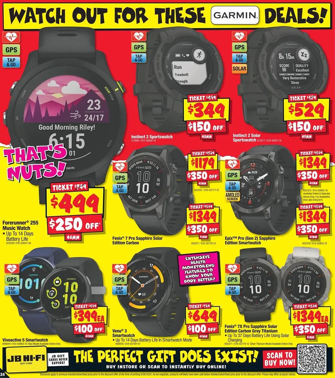 JB Hi-Fi 折扣 | SONY无线蓝牙耳机$379，sunbeam咖啡机$179（组图） - 24