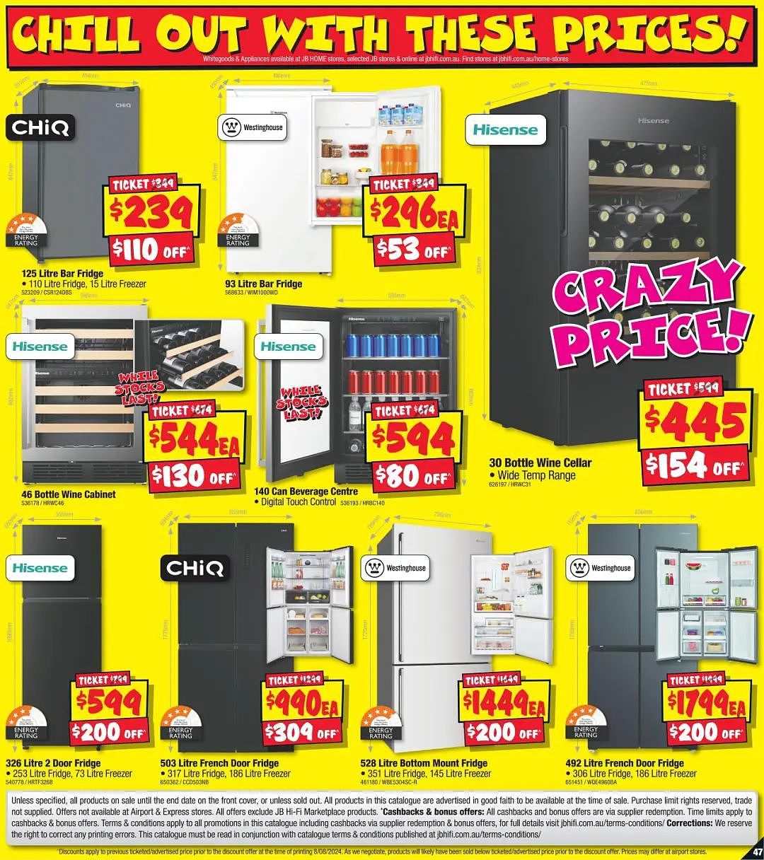 JB Hi-Fi 折扣 | SONY无线蓝牙耳机$379，sunbeam咖啡机$179（组图） - 47