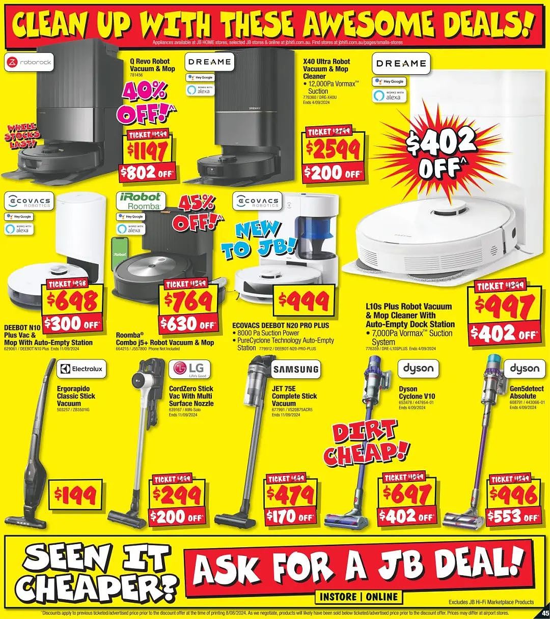 JB Hi-Fi 折扣 | SONY无线蓝牙耳机$379，sunbeam咖啡机$179（组图） - 45