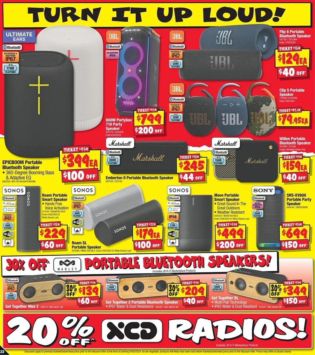 JB Hi-Fi 折扣 | SONY无线蓝牙耳机$379，sunbeam咖啡机$179（组图） - 22