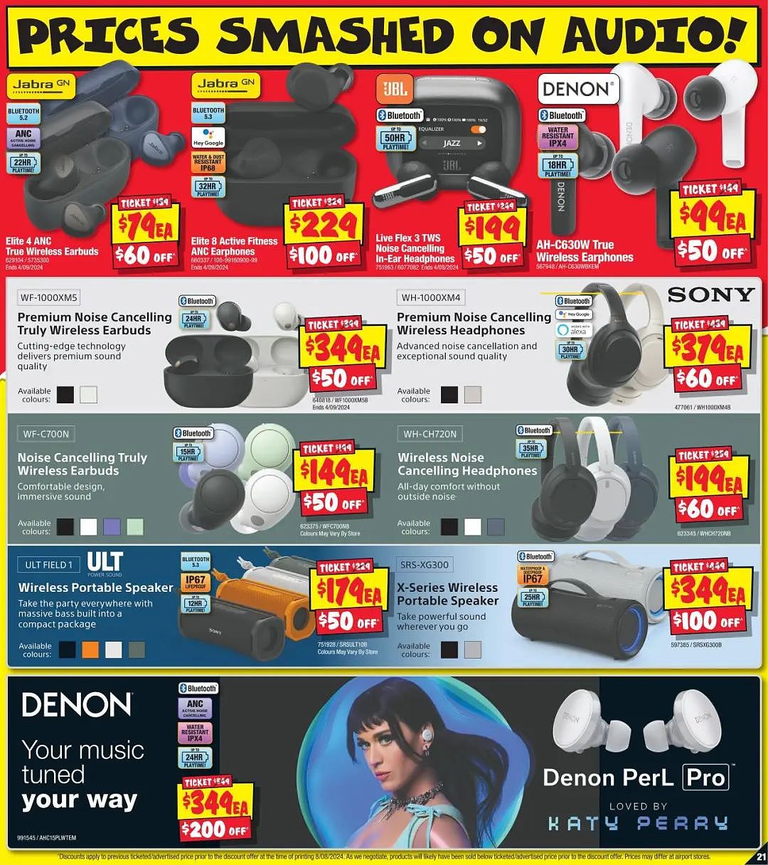 JB Hi-Fi 折扣 | SONY无线蓝牙耳机$379，sunbeam咖啡机$179（组图） - 21