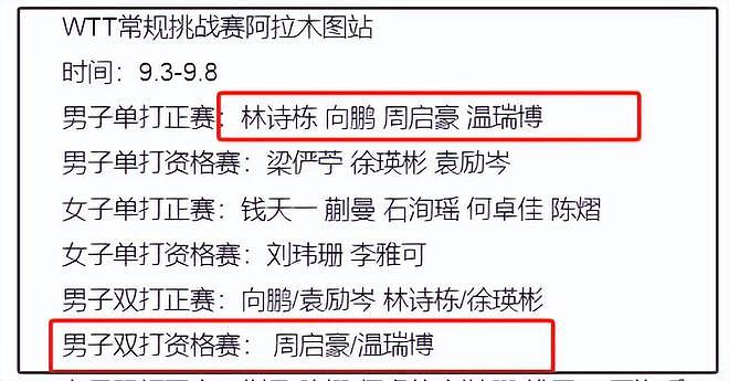 刘丁硕偷笑风波后续：本人被WTT赛事除名，告别12年宿舍疑似退役（组图） - 6