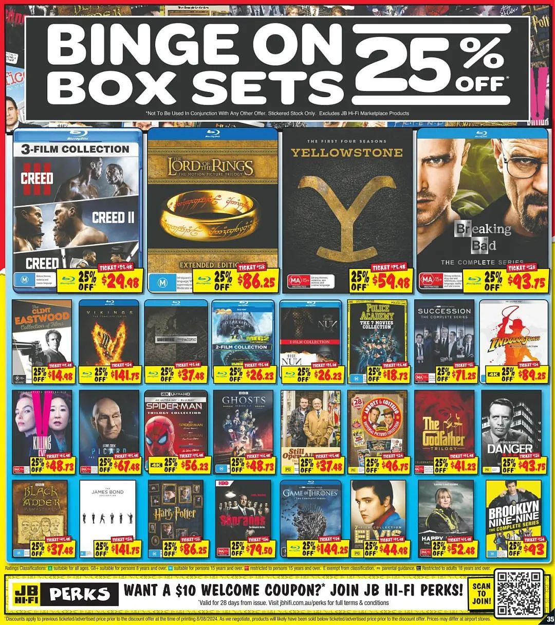 JB Hi-Fi 折扣 | SONY无线蓝牙耳机$379，sunbeam咖啡机$179（组图） - 35