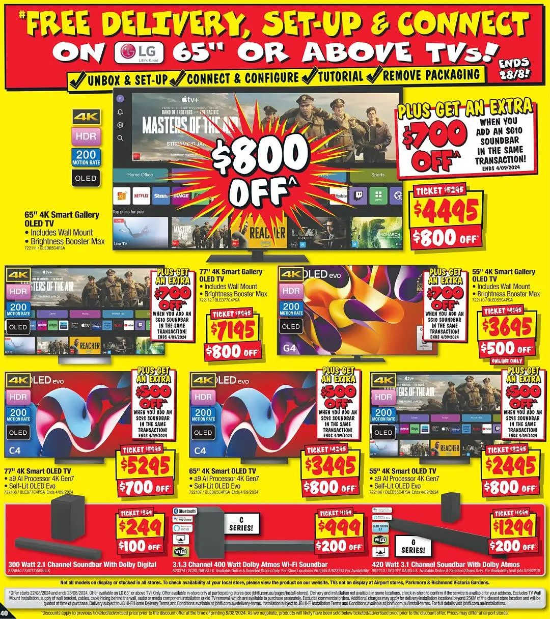 JB Hi-Fi 折扣 | SONY无线蓝牙耳机$379，sunbeam咖啡机$179（组图） - 40