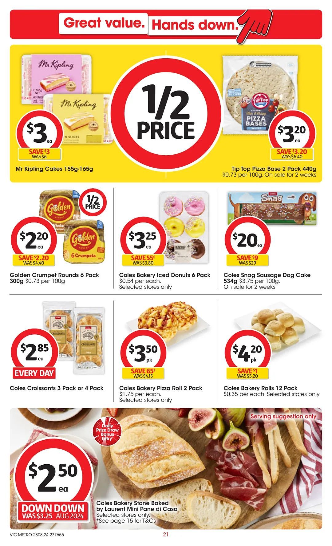 Coles Woolworths  8月28日-9月3日打折，猪肉包、猪肉饺半价（组图） - 21