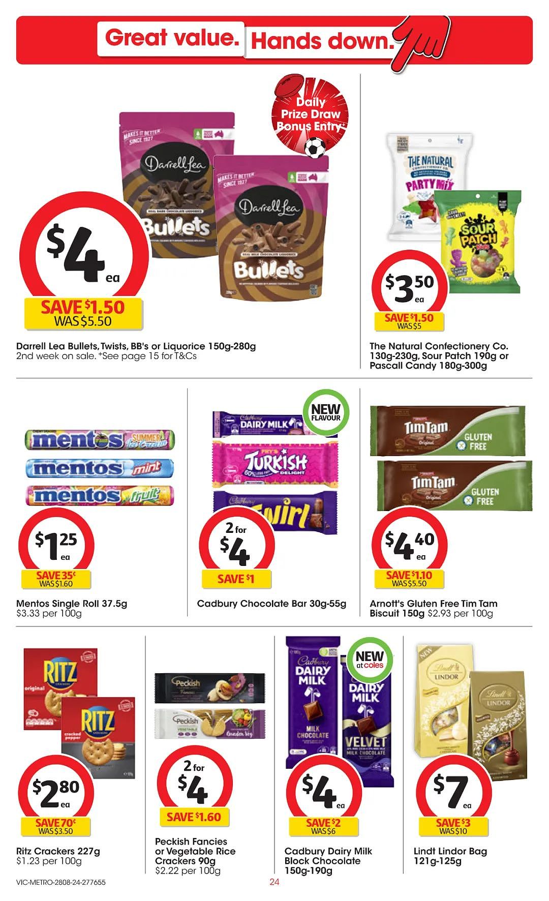 Coles Woolworths  8月28日-9月3日打折，猪肉包、猪肉饺半价（组图） - 24