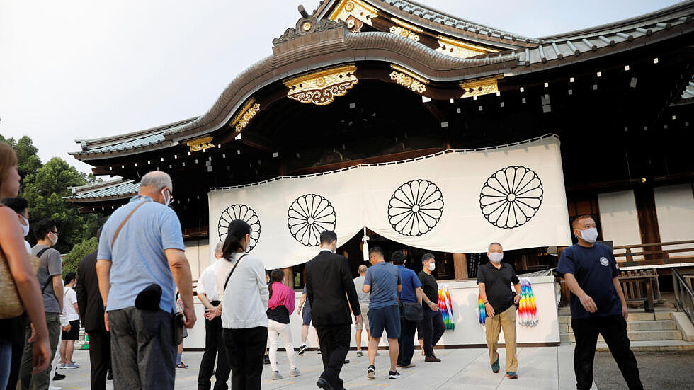 中国人反复到靖国神社涂鸦的背景是什么？（图） - 1