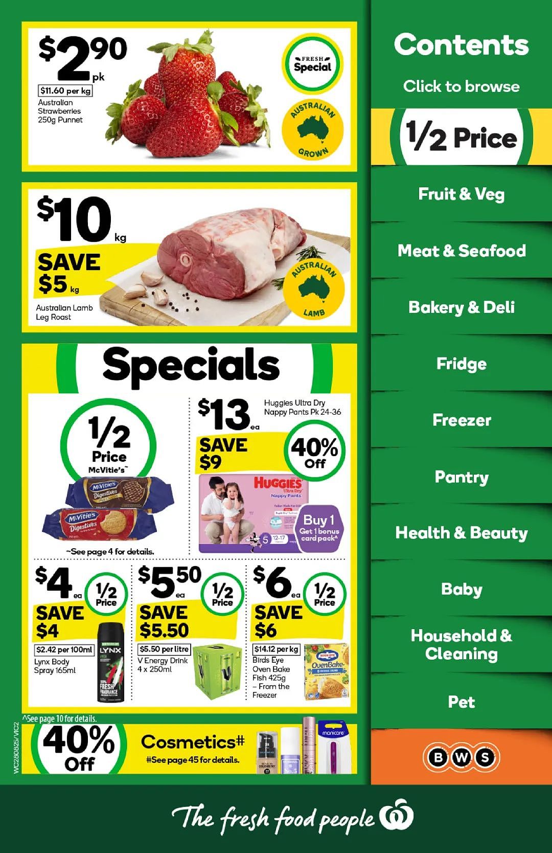 Coles Woolworths  8月28日-9月3日打折，猪肉包、猪肉饺半价（组图） - 57