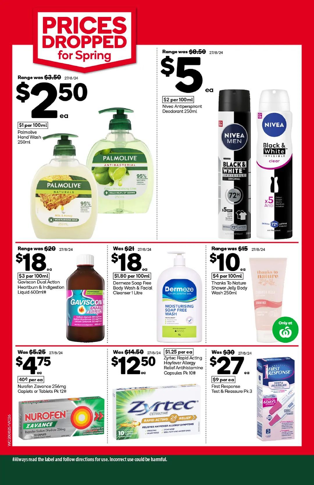 Coles Woolworths  8月28日-9月3日打折，猪肉包、猪肉饺半价（组图） - 81