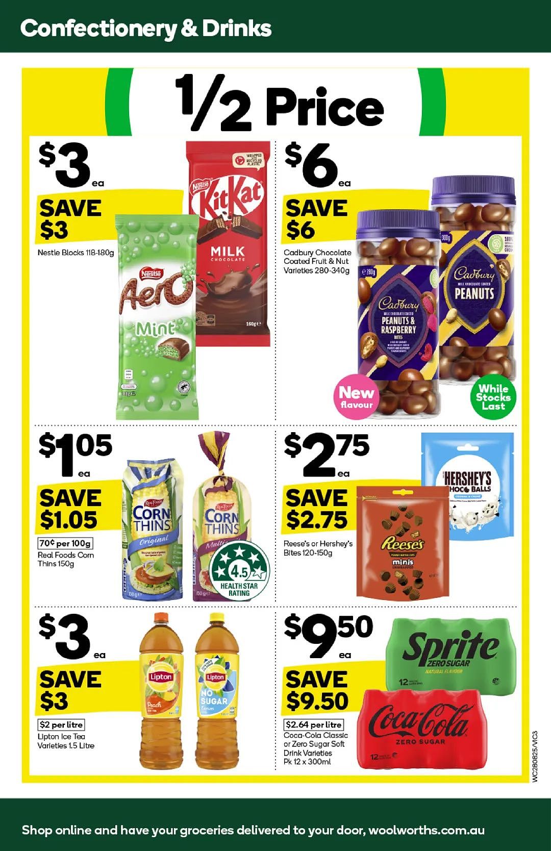 Coles Woolworths  8月28日-9月3日打折，猪肉包、猪肉饺半价（组图） - 58