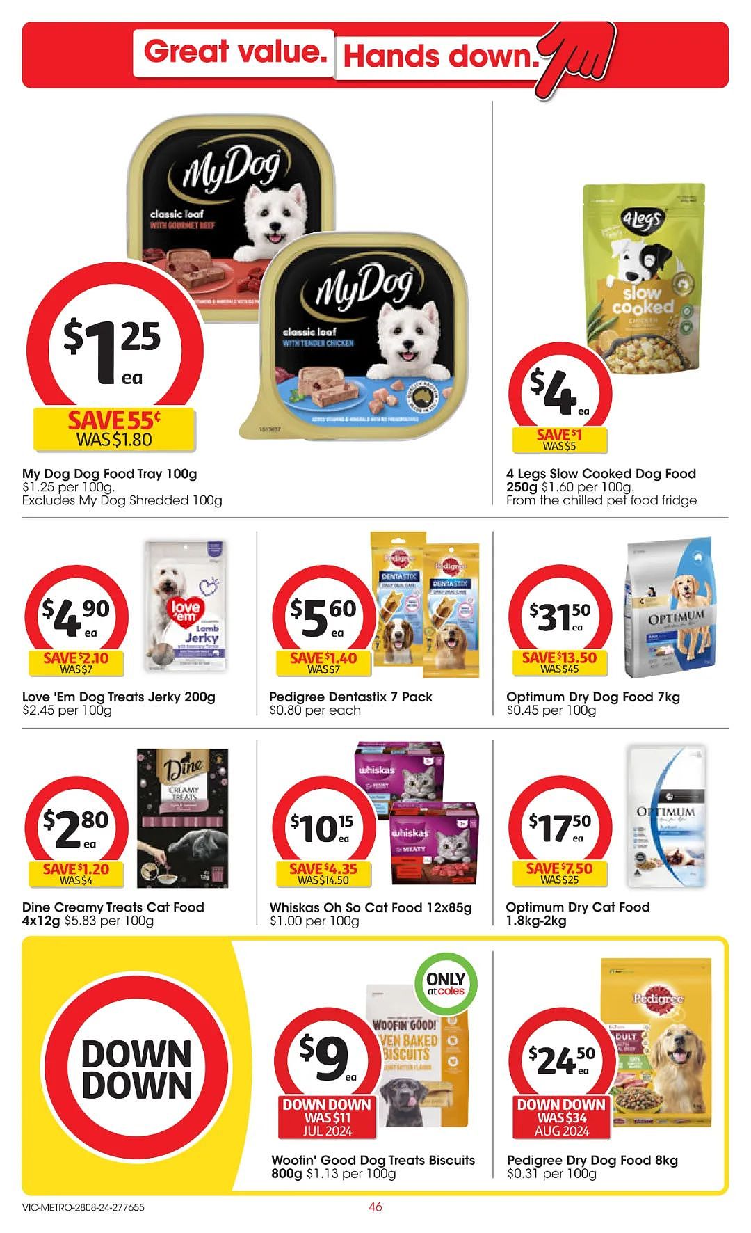 Coles Woolworths  8月28日-9月3日打折，猪肉包、猪肉饺半价（组图） - 46