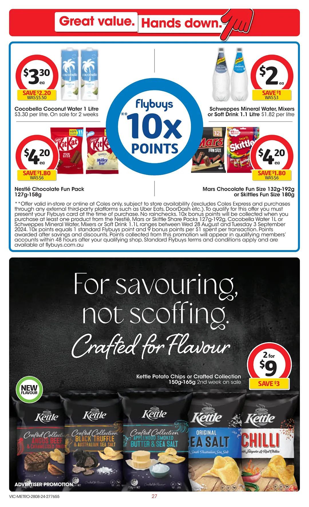 Coles Woolworths  8月28日-9月3日打折，猪肉包、猪肉饺半价（组图） - 27