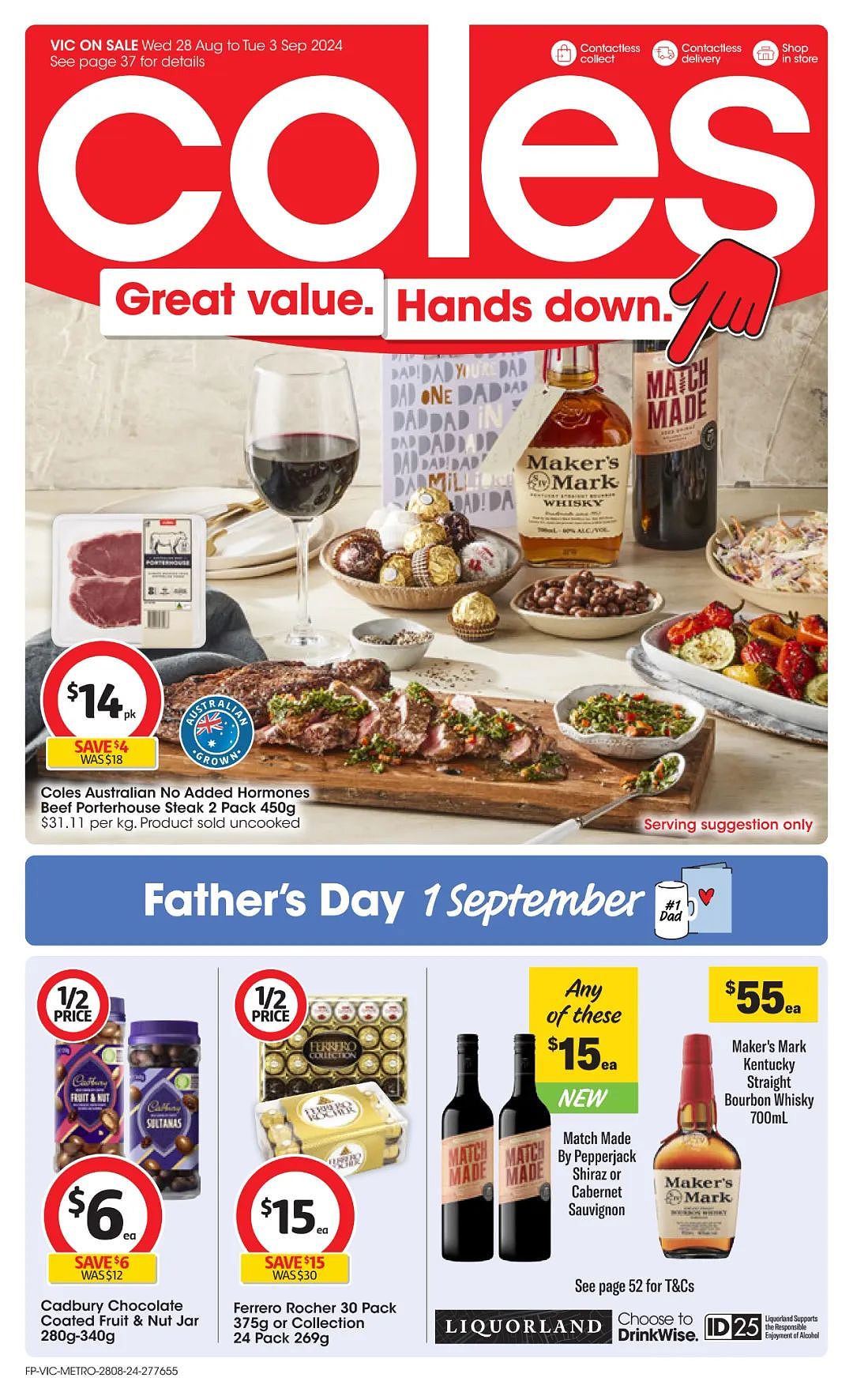 Coles Woolworths  8月28日-9月3日打折，猪肉包、猪肉饺半价（组图） - 1