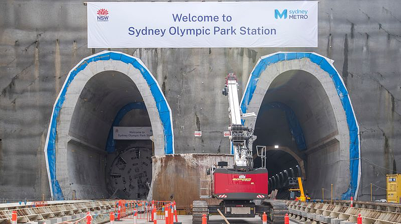 悉尼Metro West项目取得重大进展：隧道掘进机抵达Sydney Olympic Park（组图） - 1