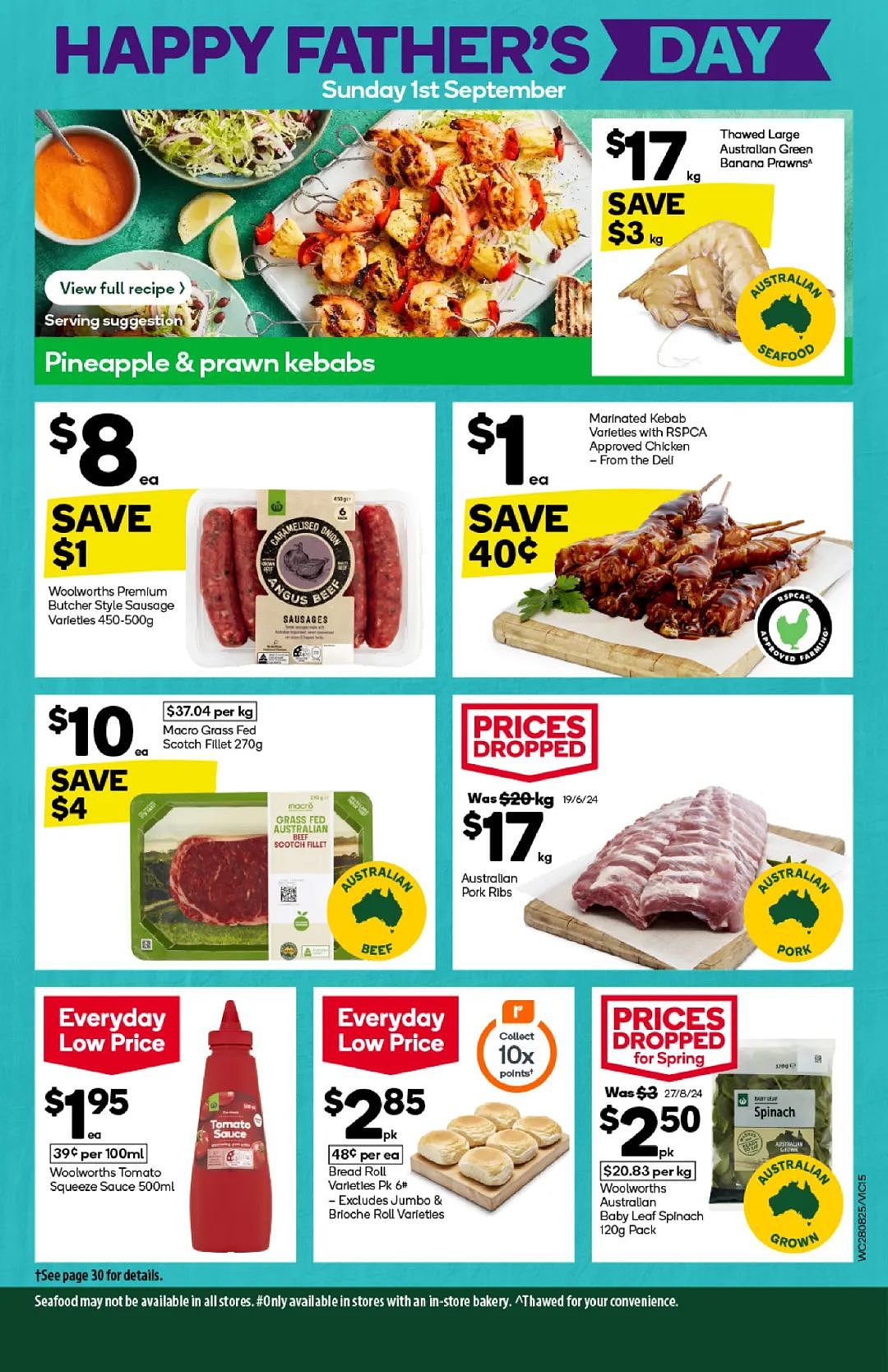 Coles Woolworths  8月28日-9月3日打折，猪肉包、猪肉饺半价（组图） - 70