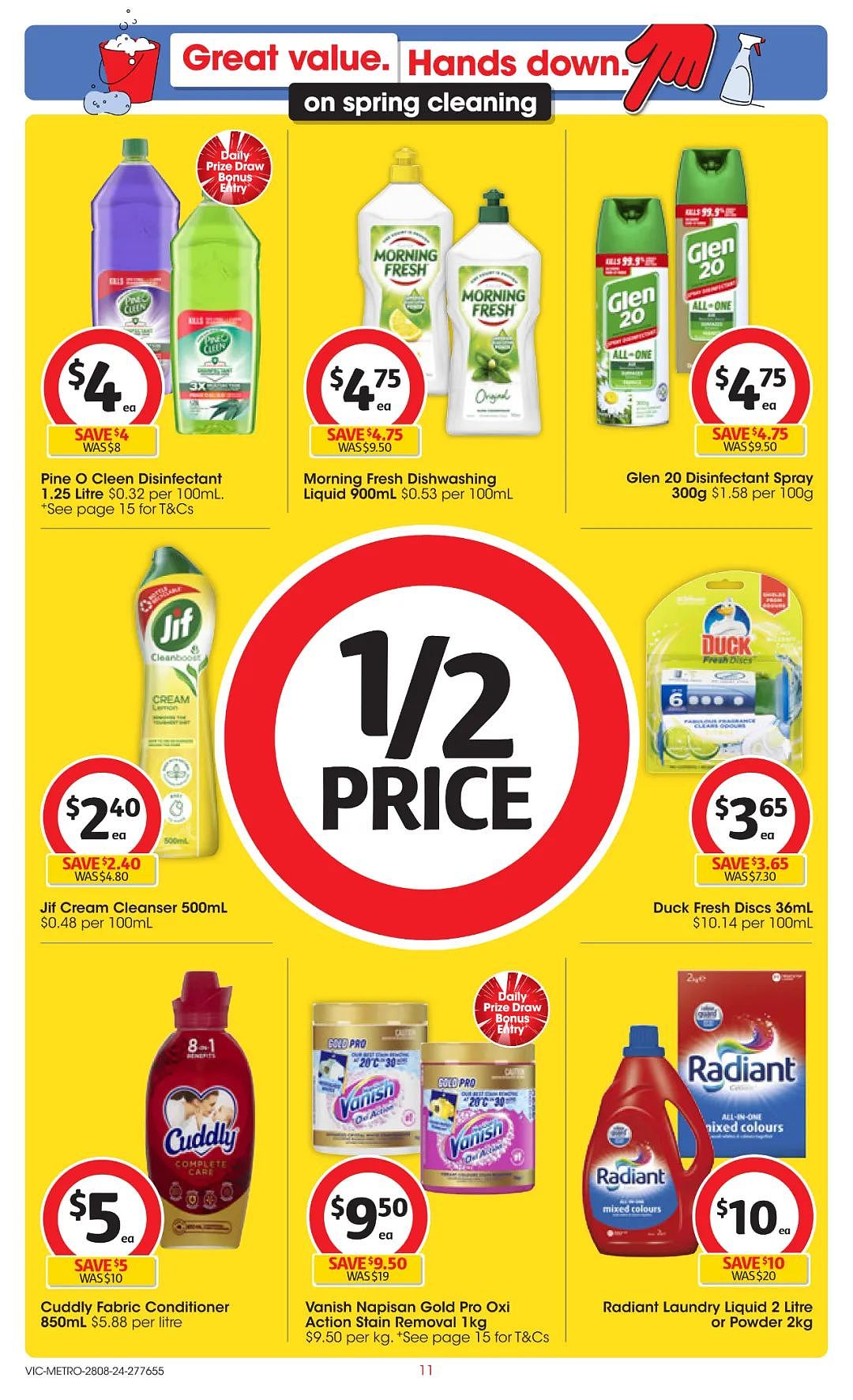 Coles Woolworths  8月28日-9月3日打折，猪肉包、猪肉饺半价（组图） - 11