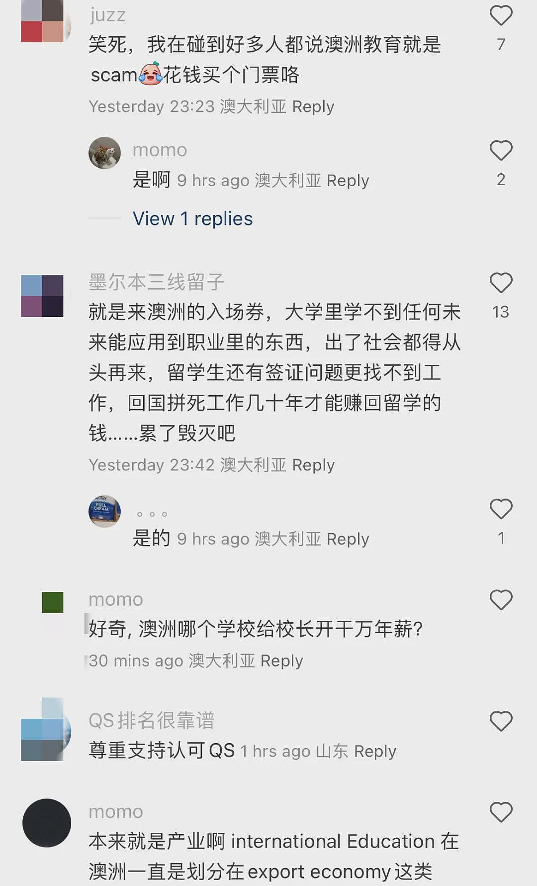 今天，悉尼大学紧急回应澳洲留学生限令！各大学愤怒抗议！中国留学生：感觉不受欢迎（组图） - 4