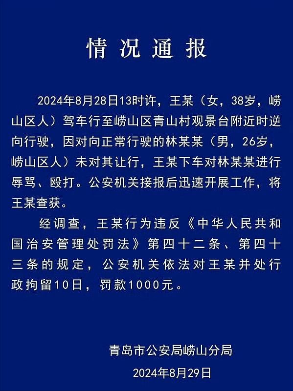 “打你怎么了？不怕报警” 青岛路虎女逆行插队，殴打退伍军人，引全网热议！社交账号曝光，身份成谜（视频/组图） - 12