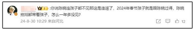 卓伟曝陈晓婚变原因炸裂，孩子遭恶意猜测，网友痛批男方没责任感（组图） - 16