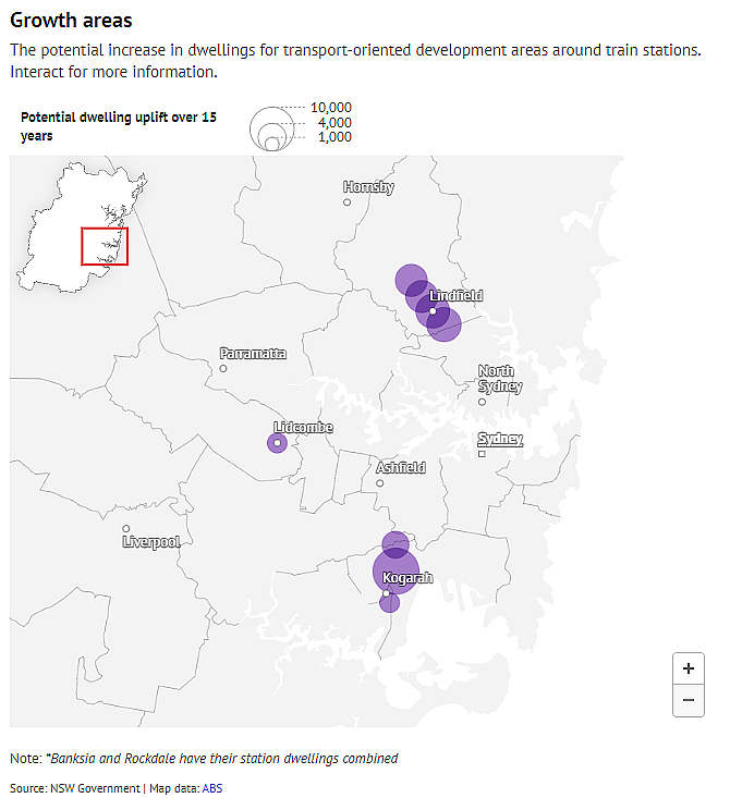公共交通站点周围建数万套公寓，悉尼再公布新房建设目标！（组图） - 6