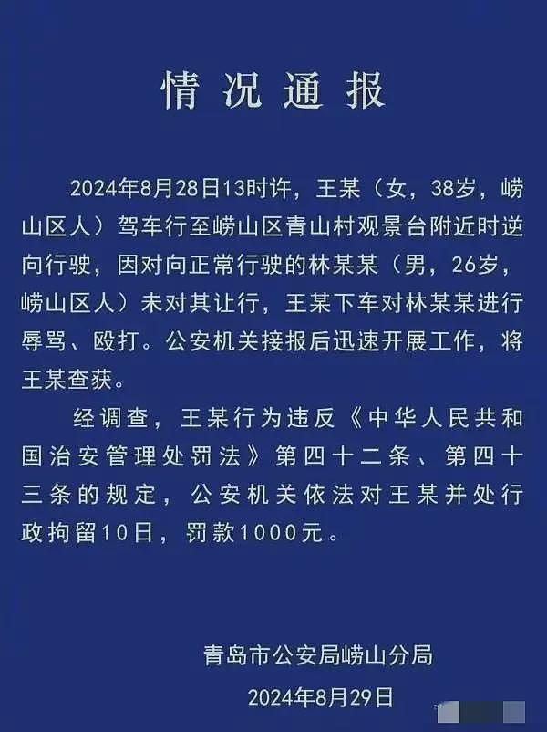 青岛打人女司机的真实身份，环球时报给出答案，嚣张理由也找到了（组图） - 11