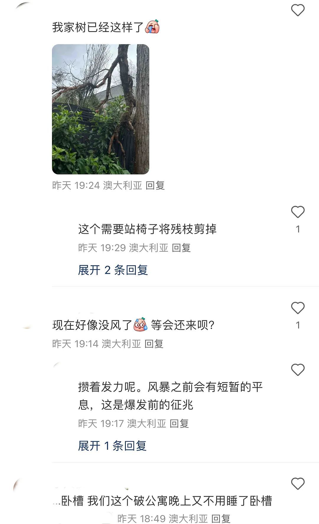 澳洲毁灭性灾难！有人死亡，学校关门，房子塌了！交通乱套，10多万家停电！华人纷纷惊魂...三大州出现极端天气...（组图） - 27