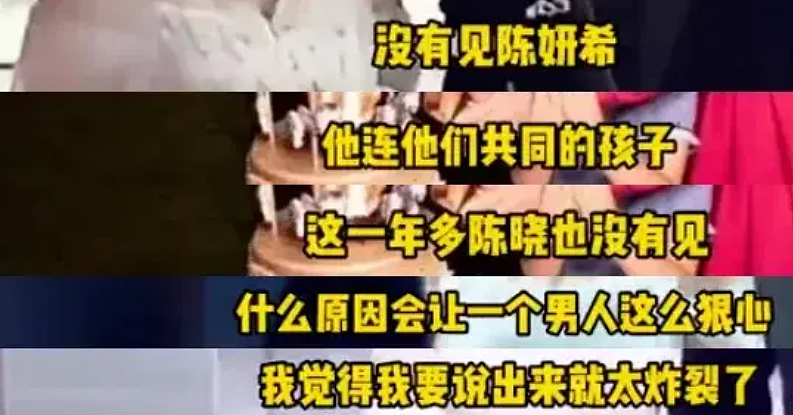 陈晓陈妍希离婚风波升级，孩子生父引猜疑，陈晓不回应早有预兆（组图） - 6