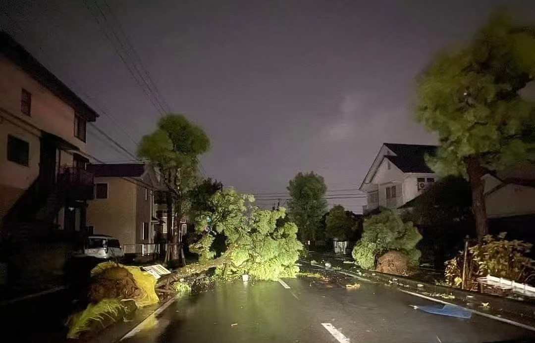 台风珊珊已致日本6死128伤！交通瘫痪水漫金山！上海今年高温日数将超过50...（组图） - 31